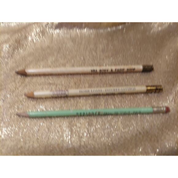 Lot Of 15 Vintage Pencils, Wyandotte, Skilcraft, Garfield, Ads, Dixon, Sears - Picture 16 of 16